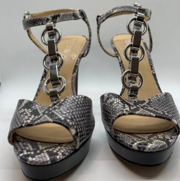 Michael Kors Snake Print Heels - Picture 4 of 12